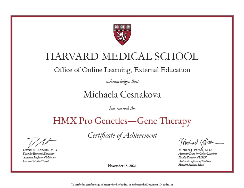 HMX Gene Therapy